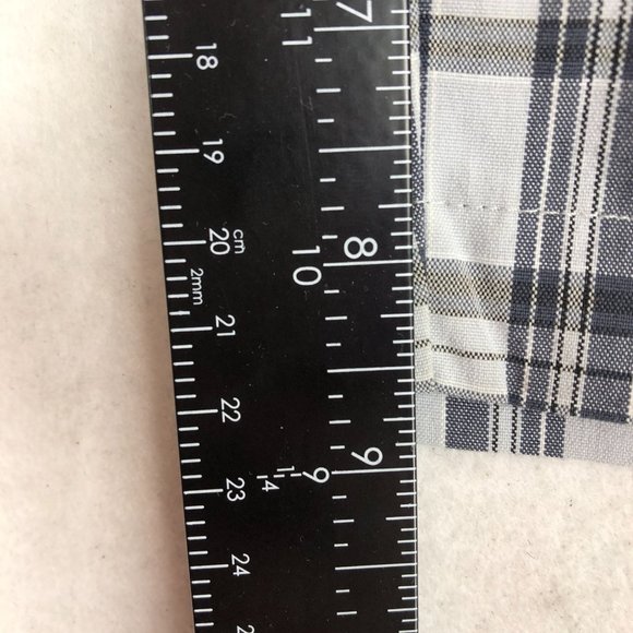 Adidas Men's Size 34 Grey Black Plaid Print Zip Fly Golf Shorts Stretch - Picture 7 of 11